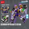 SEMBO 103424 103425 103426 103427 103428 103429 103430 103431 THÉP MECHA 6 bộ đồ chơi xếp lắp ráp ghép mô hình 923 khối