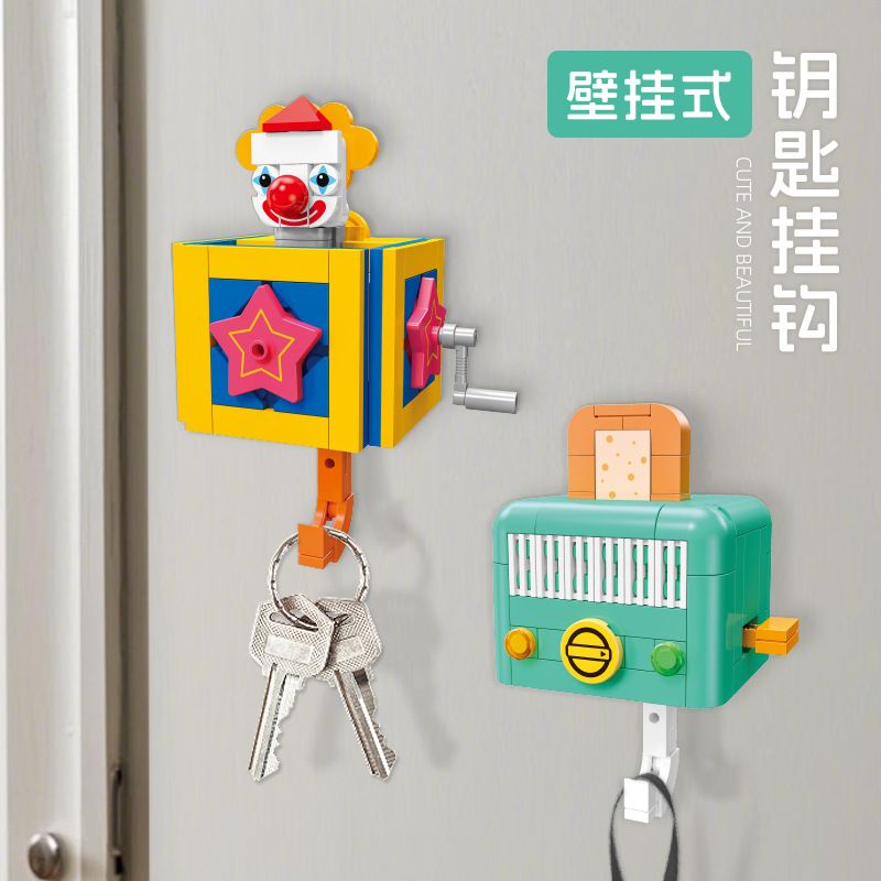 JIESTAR 58293 MÓC HOA ĂN NGƯỜI bộ đồ chơi xếp lắp ráp ghép mô hình Gear PIRANHA PLANT HOOK Đồ Lắp Ghép 136 khối