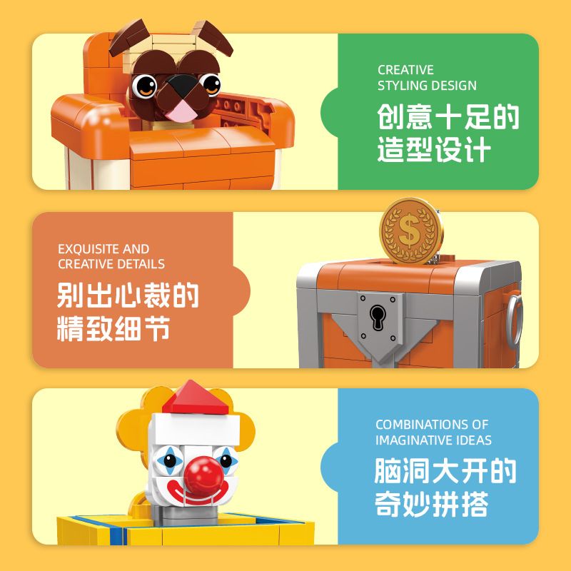 JIESTAR 58293 MÓC HOA ĂN NGƯỜI bộ đồ chơi xếp lắp ráp ghép mô hình Gear PIRANHA PLANT HOOK Đồ Lắp Ghép 136 khối