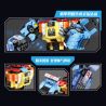 JIESTAR 59074 MẪU XE TÁM TRONG MỘT HƠI 8 bộ đồ chơi xếp lắp ráp ghép mô hình Racers SUPER DEFORMED Đua Tốc Độ 954 khối