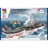 WOMA C0155 0155 non  USS LIÊU NINH bộ đồ chơi xếp lắp ráp ghép mô hình Military Army Quân Sự Bộ Đội 1904 khối