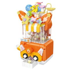 JIESTAR 58283 TỰ LÀM MÁY GAG CAT bộ đồ chơi xếp lắp ráp ghép mô hình SUPER DEFORMED 462 khối
