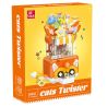 JIESTAR 58283 TỰ LÀM MÁY GAG CAT bộ đồ chơi xếp lắp ráp ghép mô hình SUPER DEFORMED 462 khối