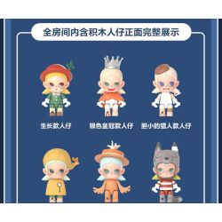 POP MART P10010 10010 ZSIGA FOREST WALK GENTLE BEHEMOTH bộ đồ chơi xếp lắp ráp ghép mô hình WALKING INTO THE FOREST 700 khối