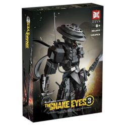 DK 2012 HÀNH ĐỘNG NHIỆM VỤ MẮT RẮN bộ đồ chơi xếp lắp ráp ghép mô hình Movie & Game THE SNAKE EYES 3 Phim Và Trò Chơi 1053 khối