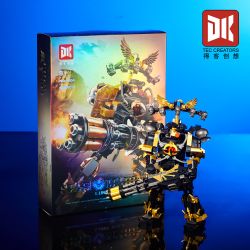DK 1004 SHADOW MOON CANG WOLF BLACK bộ đồ chơi xếp lắp ráp ghép mô hình Movie & Game STAR MARINES IMPERIAL FISTS Phim Và Trò Chơi 643 khối