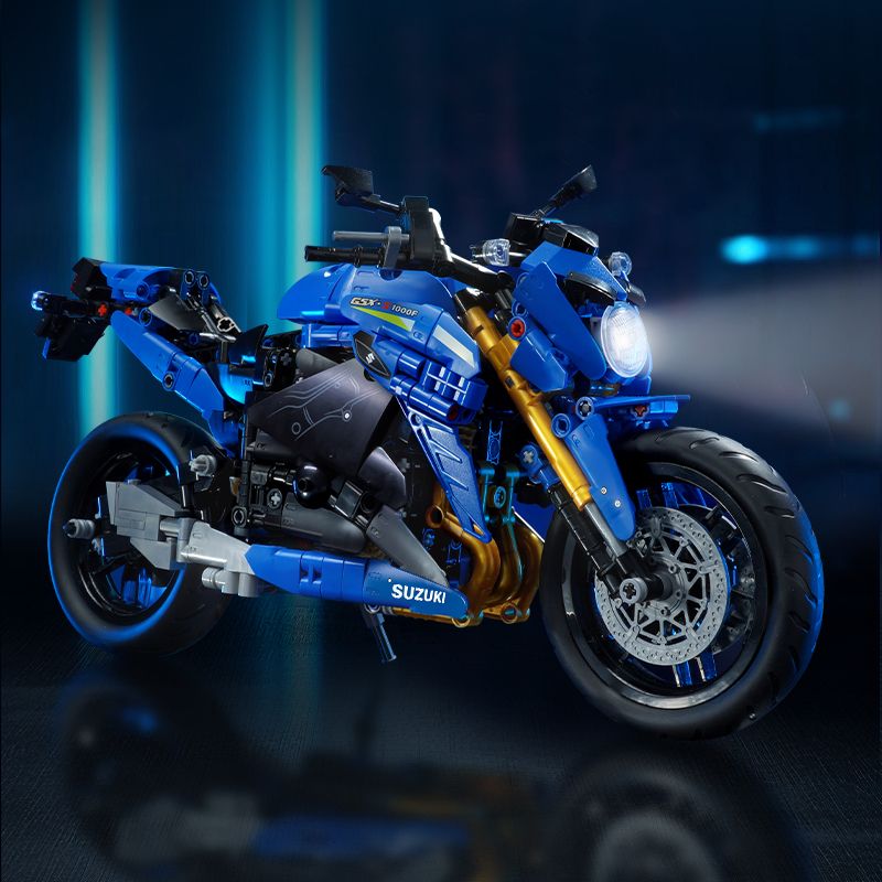 Keeppley K31001 Xếp hình lắp ráp ghép mô hình Suzuki GSX-S1000 đầu máy
