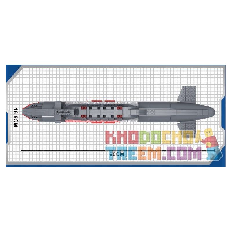 WOMA C0150 0150 non  TÀU NGẦM HẠT NHÂN CHIẾN LƯỢC KIỂU 094 bộ đồ chơi xếp lắp ráp ghép mô hình Military Army Quân Sự Bộ Đội 569 khối WOMA C0150 0150 non  TÀU NGẦM HẠT NHÂN CHIẾN LƯỢC KIỂU 094 bộ đồ chơi xếp lắp ráp ghép mô hình Military Army Quân Sự Bộ Đội 569 khối