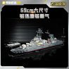 KEEPPLEY 23031 VŨ KHÍ HẠNG NẶNG CỦA MỘT SỨC MẠNH LỚN TYPE 052 KẺ HỦY DIỆT 1 207 tỷ lệ 1:207 bộ đồ chơi xếp lắp ráp ghép mô hình Military Army TYPE 052 DESTRDYER Quân Sự Bộ Đội 1062 khối