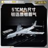 KEEPPLEY 23032 VŨ KHÍ HẠNG NẶNG CỦA SỨC MẠNH LỚN MÁY BAY NÉM BOM H-6K 1:61 tỷ lệ 1:61 bộ đồ chơi xếp lắp ráp ghép mô hình Military Army Quân Sự Bộ Đội 997 khối