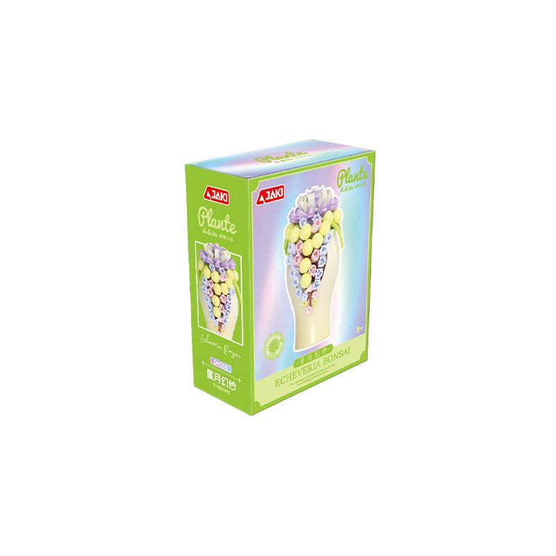 JAKI DK005 CÂY CHẬU MỌNG NƯỚC NGÔI SAO MẶT TRĂNG ẢO TƯỞNG TRANG TRÍ bộ đồ chơi xếp lắp ráp ghép mô hình Creator Sáng Tạo