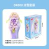 JAKI DK008 CÂY CHẬU MỌNG NƯỚC NGÔI SAO TUYẾT NHẸ bộ đồ chơi xếp lắp ráp ghép mô hình Creator Sáng Tạo