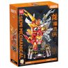 GAOMISI T2142 2142 LÁI XE SƯ TỬ QUỐC GIA RỒNG VÀ PHƯỚC LÀNH TRÊN BẦU TRỜI MỘT NỬA CON CƠ HỌC bộ đồ chơi xếp lắp ráp ghép mô hình Creator SEMI MECHANICAL DRAGON Sáng Tạo 1825 khối
