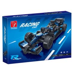 GAOMISI T1104 1104 CÔNG THỨC XE ĐUA F1 bộ đồ chơi xếp lắp ráp ghép mô hình 344 khối