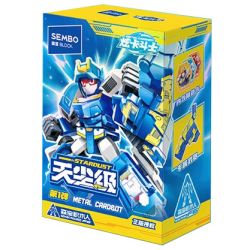 SEMBO 900027 TRUYỀN THUYẾT VỀ MÁY BAY CHIẾN ĐẤU THẺ TIANCHEN NGƯỜI ĐÀN ÔNG bộ đồ chơi xếp lắp ráp ghép mô hình Movie & Game STARDUST Phim Và Trò Chơi