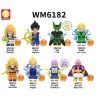 WM 2708 2709 2710 2711 2712 2713 6182 2706 2707 GẠCH BÓNG RỒNG 8 bộ đồ chơi xếp lắp ráp ghép mô hình Movie & Game DRAGON BALL Phim Và Trò Chơi