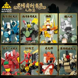 Kazi KY8133 8133 ĐEN LEGEND WALKER BỘ SƯU TẬP NHÂN VẬT CHƯƠNG 8 bộ đồ chơi xếp lắp ráp ghép mô hình