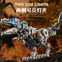 BEAUTY AND 13087 TYRANNOSAURUS bộ đồ chơi xếp lắp ráp ghép mô hình SEMI MECHANICAL DINOSAUR 1268 khối