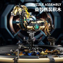 BEAUTY AND 13088 NGỰA CƠ HỌC bộ đồ chơi xếp lắp ráp ghép mô hình SEMI MECHANICAL HORSE 1055 khối