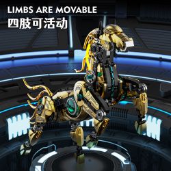 BEAUTY AND 13088 NGỰA CƠ HỌC bộ đồ chơi xếp lắp ráp ghép mô hình SEMI MECHANICAL HORSE 1055 khối