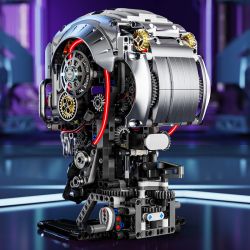 BEAUTY AND 13089 SỌ bộ đồ chơi xếp lắp ráp ghép mô hình MECHANICAL SKELETOU 1099 khối