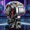 BEAUTY AND 13089 SỌ bộ đồ chơi xếp lắp ráp ghép mô hình MECHANICAL SKELETOU 1099 khối