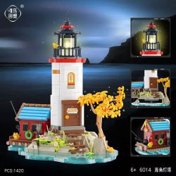 WEILE CREATION 6014 NGỌN HẢI ĐĂNG CAPE bộ đồ chơi xếp lắp ráp ghép mô hình Creator Sáng Tạo 1420 khối WEILE CREATION 6014 NGỌN HẢI ĐĂNG CAPE bộ đồ chơi xếp lắp ráp ghép mô hình Creator Sáng Tạo 1420 khối