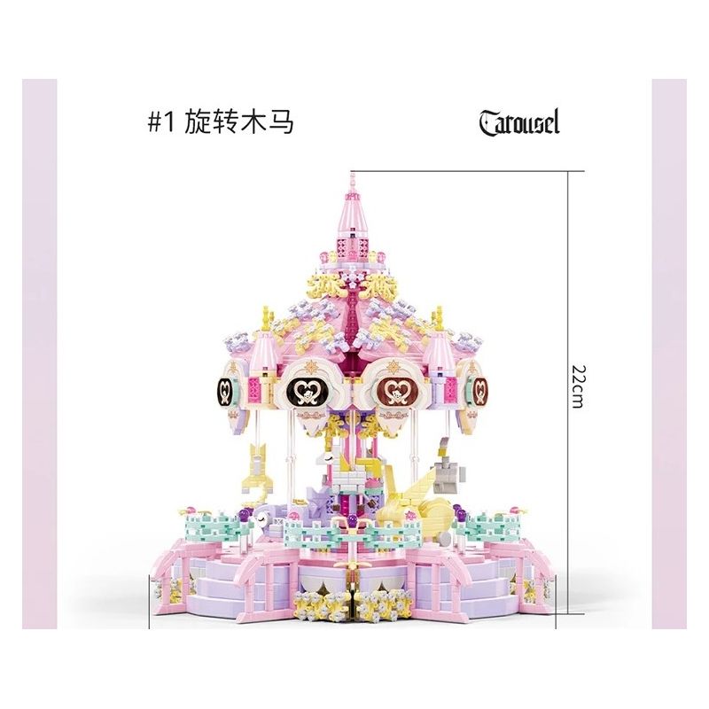 MOYU BLOCK MY97155 97155 BĂNG CHUYỀN bộ đồ chơi xếp lắp ráp ghép mô hình 2682 khối