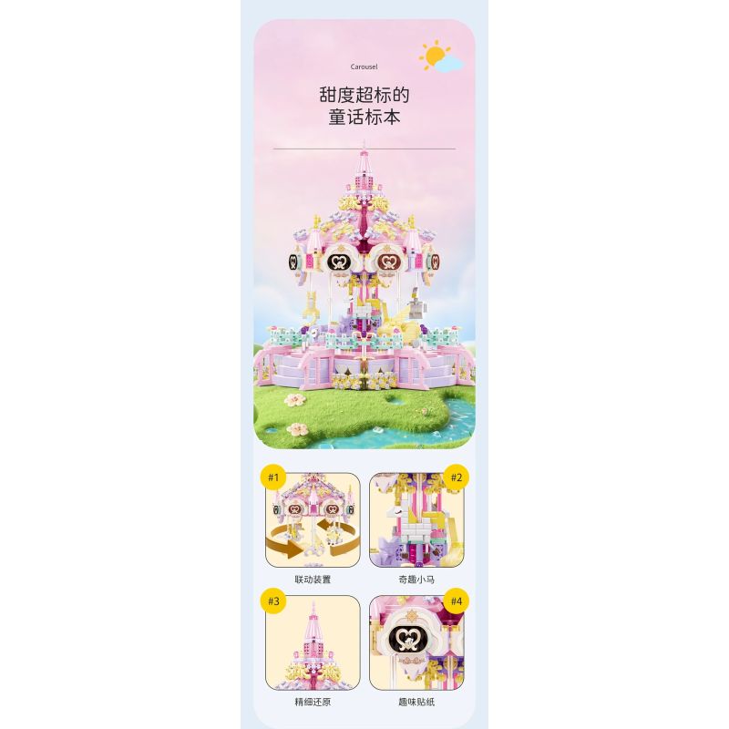 MOYU BLOCK MY97155 97155 BĂNG CHUYỀN bộ đồ chơi xếp lắp ráp ghép mô hình 2682 khối