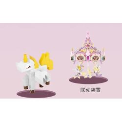 MOYU BLOCK MY97156 97156 BÁNH XE FERRIS bộ đồ chơi xếp lắp ráp ghép mô hình 3255 khối