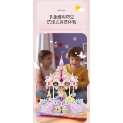 MOYU BLOCK MY97156 97156 BÁNH XE FERRIS bộ đồ chơi xếp lắp ráp ghép mô hình 3255 khối