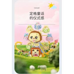 MOYU BLOCK MY97156 97156 BÁNH XE FERRIS bộ đồ chơi xếp lắp ráp ghép mô hình 3255 khối