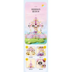 MOYU BLOCK MY97156 97156 BÁNH XE FERRIS bộ đồ chơi xếp lắp ráp ghép mô hình 3255 khối