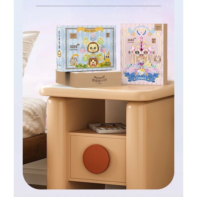 MOYU BLOCK MY97156 97156 BÁNH XE FERRIS bộ đồ chơi xếp lắp ráp ghép mô hình 3255 khối