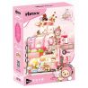 INBRIXX 881105 GẤU TEDDY CỬA HÀNG TRÀ SỮA YUANQI bộ đồ chơi xếp lắp ráp ghép mô hình TEDDY BEAR 1601 khối