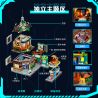 LUMIBRICKS FUNWHOLE F9073 9073 CYBERPUNK IZAKAYA BACK LANE bộ đồ chơi xếp lắp ráp ghép mô hình Creator Sáng Tạo 1987 khối