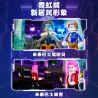 LUMIBRICKS FUNWHOLE F9060 9060 CYBERPUNK XE BUÝT TRONG TƯƠNG LAI bộ đồ chơi xếp lắp ráp ghép mô hình City Thành Phố 605 khối