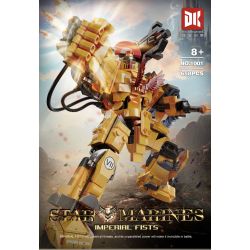 DK 1001 NẮM TAY CỦA ĐẾ CHẾ bộ đồ chơi xếp lắp ráp ghép mô hình Movie & Game Phim Và Trò Chơi 658 khối