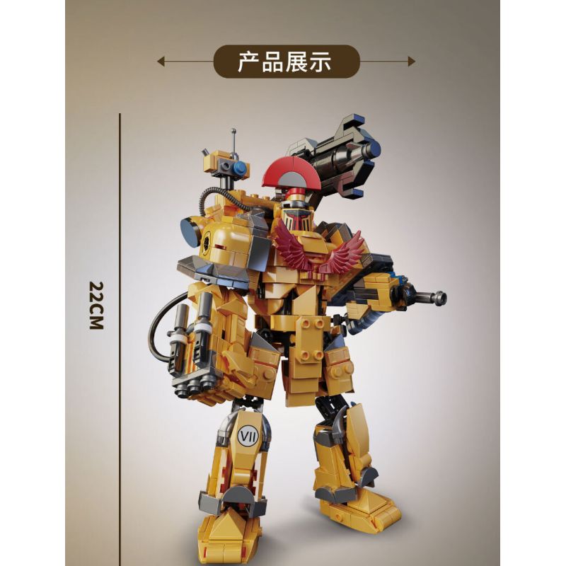 DK 1001 NẮM TAY CỦA ĐẾ CHẾ bộ đồ chơi xếp lắp ráp ghép mô hình Movie & Game Phim Và Trò Chơi 658 khối