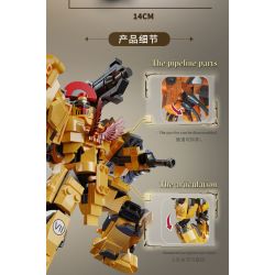 DK 1001 NẮM TAY CỦA ĐẾ CHẾ bộ đồ chơi xếp lắp ráp ghép mô hình Movie & Game Phim Và Trò Chơi 658 khối