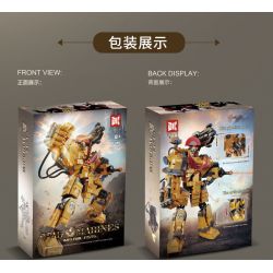 DK 1001 NẮM TAY CỦA ĐẾ CHẾ bộ đồ chơi xếp lắp ráp ghép mô hình Movie & Game Phim Và Trò Chơi 658 khối