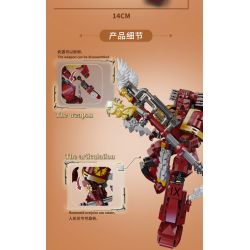 DK 1003 THIÊN THẦN MÁU THÁNH bộ đồ chơi xếp lắp ráp ghép mô hình Movie & Game Phim Và Trò Chơi 628 khối