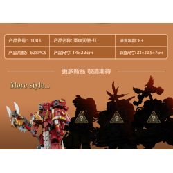 DK 1003 THIÊN THẦN MÁU THÁNH bộ đồ chơi xếp lắp ráp ghép mô hình Movie & Game Phim Và Trò Chơi 628 khối