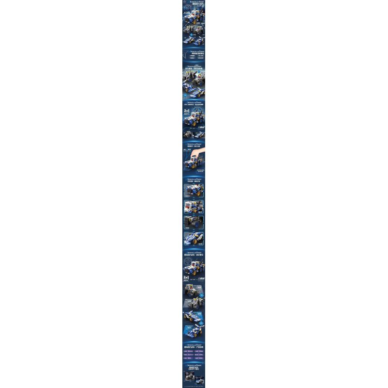 GBL KY1131 1131 CHARIOT PHỤC HỒI SAO TRO TÀN MISTY bộ đồ chơi xếp lắp ráp ghép mô hình Technic Kỹ Thuật Công Nghệ Cao Mô Hình Phương Tiện 124 khối