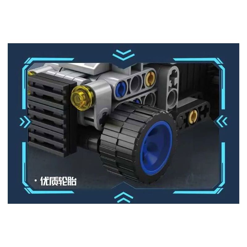 GBL KY1131 1131 CHARIOT PHỤC HỒI SAO TRO TÀN MISTY bộ đồ chơi xếp lắp ráp ghép mô hình Technic Kỹ Thuật Công Nghệ Cao Mô Hình Phương Tiện 124 khối