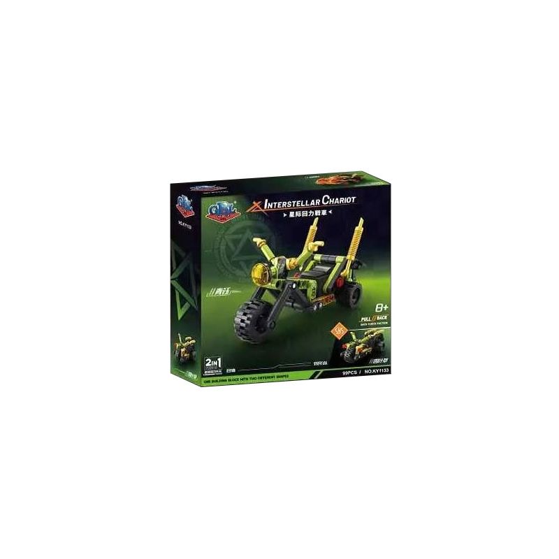GBL KY1133 Xếp hình lắp ráp ghép mô hình Chariot trở lại giữa các vì sao: Qingyu, cỏ bốn lá
