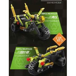 GBL KY1133 1133 CHARIOT TRỞ LẠI GIỮA CÁC VÌ SAO QINGYU CỎ BỐN LÁ bộ đồ chơi xếp lắp ráp ghép mô hình Technic Kỹ Thuật Công Nghệ Cao Mô Hình Phương Tiện 99 khối