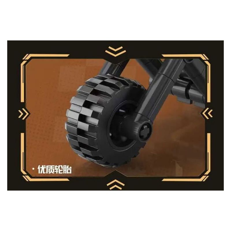 GBL KY1133 1133 CHARIOT TRỞ LẠI GIỮA CÁC VÌ SAO QINGYU CỎ BỐN LÁ bộ đồ chơi xếp lắp ráp ghép mô hình Technic Kỹ Thuật Công Nghệ Cao Mô Hình Phương Tiện 99 khối