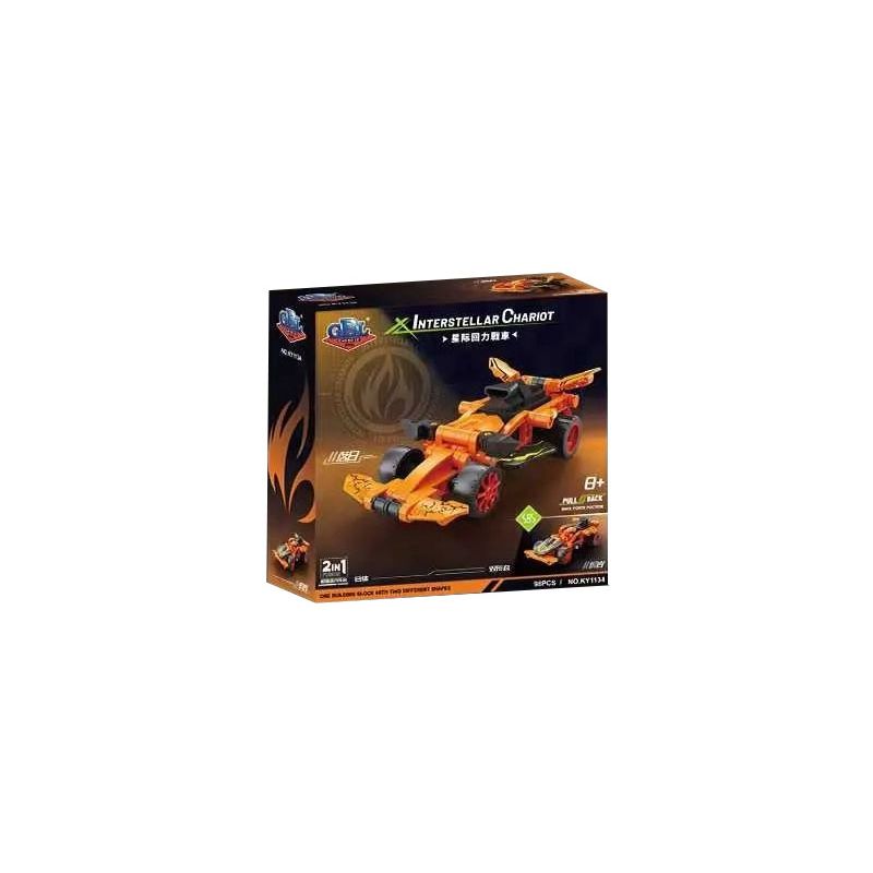 GBL KY1134 Xếp hình lắp ráp ghép mô hình Chariot trở lại giữa các vì sao: Sunset, Storm