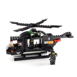 WOMA C9703 9703 Xếp hình kiểu  SWAT SPECIAL FORCE SWAT Helicopter Máy Bay Trực Thăng Lính đặc Nhiệm 214 khối